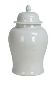 Amfora pojemnik ceramiczny biały 6 - Wazony i flakony - miniaturka - grafika 1
