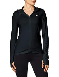 Nike damska bluza z kapturem W Nk Elmnt czarny Black/Reflective Silver X-L - Bluzy damskie - miniaturka - grafika 1
