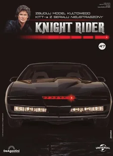 Knight Rider Zbuduj Model Kultowego KITT-a z Serialu Nieustraszony - Czasopisma - miniaturka - grafika 1