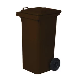 Pojemnik Na Odpady 120L Brązowy - Kosze na śmieci - miniaturka - grafika 1