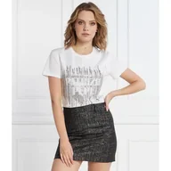 Koszulki i topy damskie - Patrizia Pepe T-shirt Regular Fit - miniaturka - grafika 1