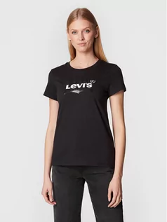 Koszulki i topy damskie - Levi's® T-Shirt Perfect 17369-1933 Czarny Regular Fit - grafika 1