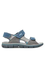 Buty dla chłopców - Primigi Sandały 7895222 D Szary - miniaturka - grafika 1
