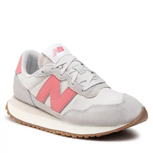 Sneakersy NEW BALANCE - GS237PK Beżowy - Baleriny - miniaturka - grafika 1