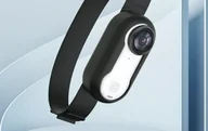 Akcesoria do drona - Osłona silikonowa z paskiem Sunnylife dla Insta360 GO 3 - Czarna (IST-ZD588-B) - miniaturka - grafika 1