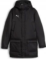 Kurtki męskie - PUMA teamFINAL Winter Jacket black metallic M - miniaturka - grafika 1