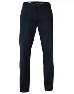 Eleganckie Męskie Spodnie, Garniturowe, Klasyczne, typu Chinos Granatowe - Tomy Walker - Spodnie męskie - miniaturka - grafika 1