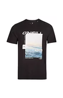 Koszulki męskie - O'Neill Męski T-shirt z krótkimi rękawami, podkoszulek, 19010 czarny, S/M (opakowanie 6 sztuk) - miniaturka - grafika 1