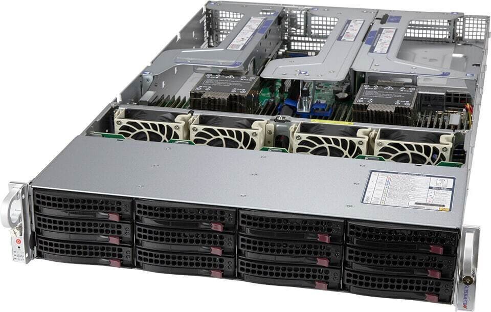 Serwer SuperMicro Ultra 2U, 12x3.5
