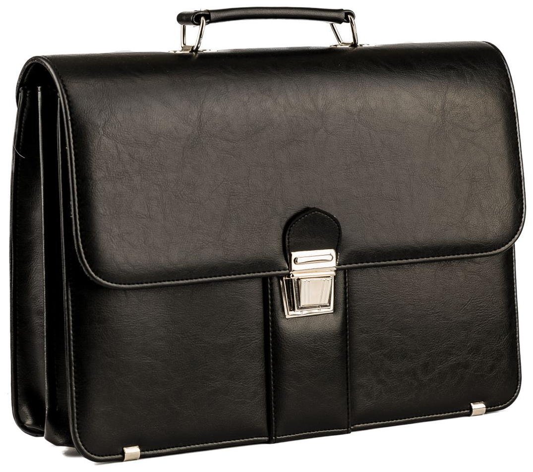 Poręczna aktówka męska Tizano T08 czarna