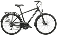 Rowery - Rower trekkingowy męski Kross Trans 3.0 M 28 L(21") czarny/szary mat - miniaturka - grafika 1