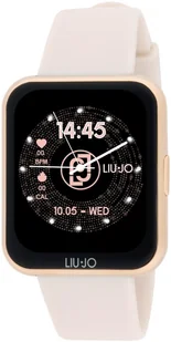 Liu Jo SWLJ200 Voice Slim 2.0 Beżowy - Smartwatch - miniaturka - grafika 1