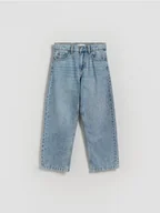 Spodnie i spodenki dla chłopców - Reserved - Jeansy straight - niebieski - miniaturka - grafika 1