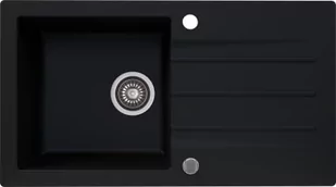 Zlew KERNAU KGS A 50 1B1D Deep Black - Zlewozmywaki - miniaturka - grafika 1