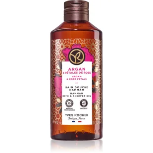 Yves Rocher Bain de Nature żel do kąpieli i pod prysznic Argan & Petal Rose 400 ml - Kosmetyki do kąpieli - miniaturka - grafika 1