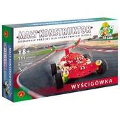 Klocki - Alexander, Mały konstruktor, klocki Wyścigówka - miniaturka - grafika 1