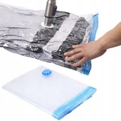 Pokrowce na ubrania - WOREK PRÓŻNIOWY NA UBRANIA 50x60 CM POKROWIEC - miniaturka - grafika 1