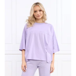 Karl Lagerfeld T-shirt | Relaxed fit - Koszulki i topy damskie - miniaturka - grafika 1