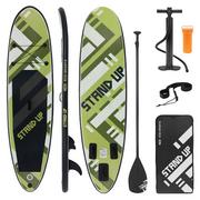 Deski SUP - Deska surfingowa Stand up Paddle Board Paski Masliniu 308x78x10 - miniaturka - grafika 1