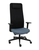 Fotele i krzesła biurowe - Fotel biurowy Mike 2 B Czarny - miniaturka - grafika 1