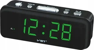 Yermos BUDZIK Zegar Cyfrowy 24H Elektroniczny LED Sieciowy 180 - Zegary - miniaturka - grafika 1