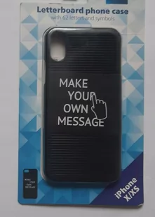 Etui LAB31 dla iPhone X/XS czarny - RTV OUTLET - miniaturka - grafika 1