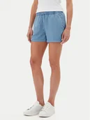 Spodenki damskie - ONLY Szorty materiałowe Pema 15226321 Niebieski Relaxed Fit - miniaturka - grafika 1