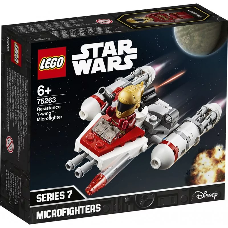 LEGO Star Wars Mikromyśliwiec Y-Wing Ruchu 75263