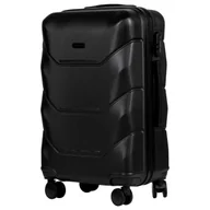 Walizki - Walizka podróżna średnia Wings Peacock 2.0 24" BLACK - miniaturka - grafika 1