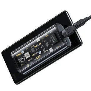 USAMS Powerbank 9000mAh PD 20W QC3.0+PD Dual-Port Fast Charge czarny/black 10KCD18901(US-CD189) - Powerbanki - miniaturka - grafika 16