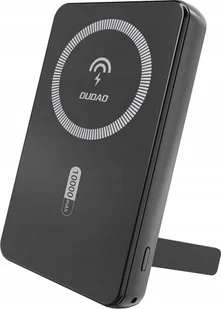 Dudao K14S+ 10000mAh 20W USB-A / USB-C / MagSafe z podstawką - czarny - Powerbanki - miniaturka - grafika 1
