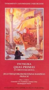 Encyklika Quas primas - Religia i religioznawstwo - miniaturka - grafika 1