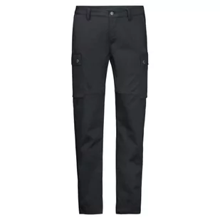 Jack Wolfskin Męskie spodnie Arctic Road Cargo czarny Phantom 94 - Spodenki męskie - miniaturka - grafika 1