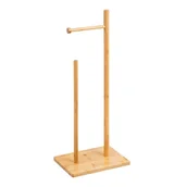 Stojaki i wieszaki na papier toaletowy - Bambusowy stojak na papier toaletowy – Casa Selección - miniaturka - grafika 1