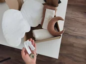 Pamiątka Chrztu Świętego - Personalizowany zestaw (koc, poduszka, pieluszki, zawieszka, maskotka) - miniaturka - grafika 1