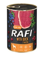 Mokra karma dla psów - Dolina Noteci Rafi z kaczką 400g 41826-uniw - miniaturka - grafika 1