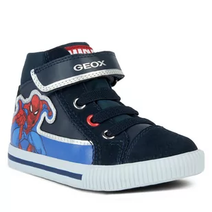 Sneakersy Geox B Kilwi Boy B36A7D 08554 C4226 S Navy/Royal - Buty dla chłopców - miniaturka - grafika 1
