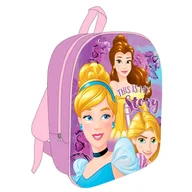 Plecaki - Plecak Disney Princesses 3D 30cm - miniaturka - grafika 1