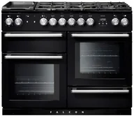 Kuchenki gazowo-elektryczne - Falcon Nexus 110 Czarny chrom NEX110DFBL/C-EU - miniaturka - grafika 1