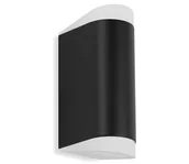 Lampy ogrodowe - Telefunken 314905TF - LED Kinkiet zewnętrzny 2xGU10/5W/230V IP44 czarny - miniaturka - grafika 1