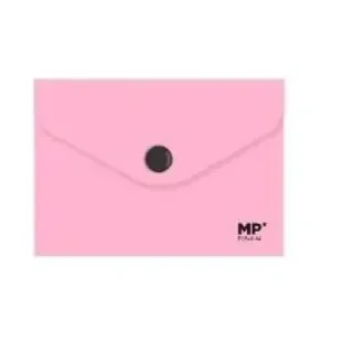 Teczka kopertowa A7 na zatrzask różowa - Teczki i skoroszyty - miniaturka - grafika 3