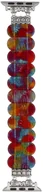 Akcesoria do smartwatchy - GlacierX bransoleta do smartwatcha Resin Stretch Bracelet Carnival Red do Apple Watch 38/40/41mm Wielokolorowa - miniaturka - grafika 1