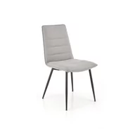 Krzesła - Krzesło Metalowe K-493 Czarny / Popiel Halmar - miniaturka - grafika 1