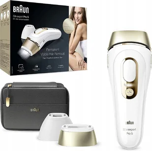 Depilator Braun Silk-Expert Pro 5 Ipl PL5140 SensoAdapt Etui - Depilatory i golarki damskie - miniaturka - grafika 1
