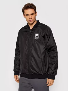 Kurtki męskie - Fila Kurtka bomber Raam Light 689345 Czarny Regular Fit - grafika 1