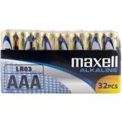 Baterie i akcesoria - Maxell BATTERY ALKALINE LR03/AAA SHRINK32 SZT 790260.04.CN - miniaturka - grafika 1