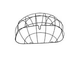 Basil Osłona do kosza dla zwierząt PASJA SPACE FRAME 45cm, mocowanie na paski, czarna A-BAS-74021 - Akcesoria rowerowe - miniaturka - grafika 1