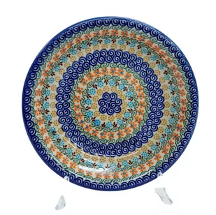 Ceramiczny talerz głęboki 22,5 cm Ceramika Bolesławiec - Dekoratorstwo Ceramiczny talerz głęboki 22,5 cm Ceramika Bolesławiec - Dekoratorstwo - miniaturka - grafika 1
