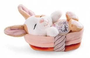NICI Przytulanka królik caramel dotted 12 cm śpiący - Maskotki i pluszaki - miniaturka - grafika 1