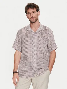 Bugatti Koszula 9253 58901A Beżowy Slim Fit - Koszule męskie - miniaturka - grafika 1